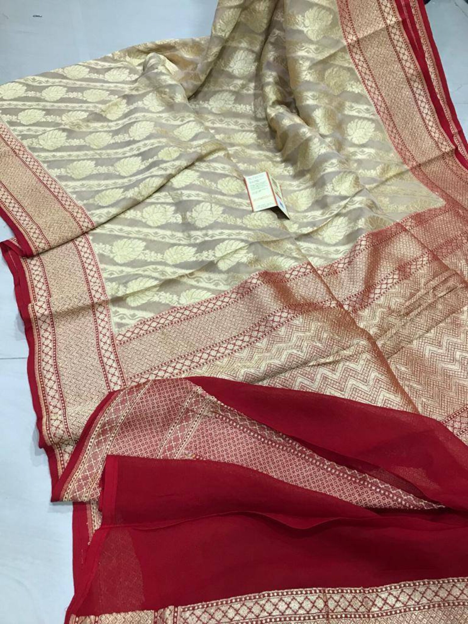 khadi georgette sarees