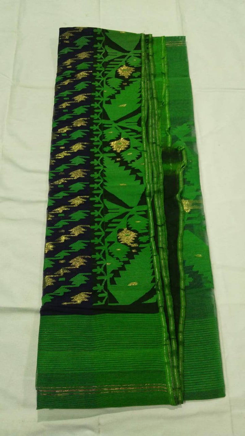 Exclusive Pure Dhakai Jamdani Sares Pure Handloom Pure Jamdani Saris