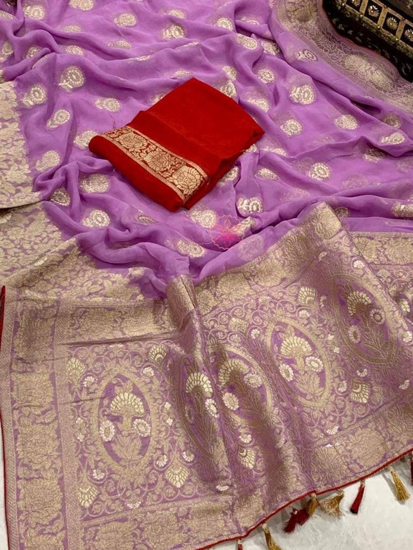 khadi georgette sarees
