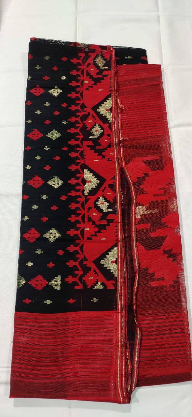 Exclusive Pure Dhakai Jamdani Sares Pure Handloom Pure Jamdani Saris
