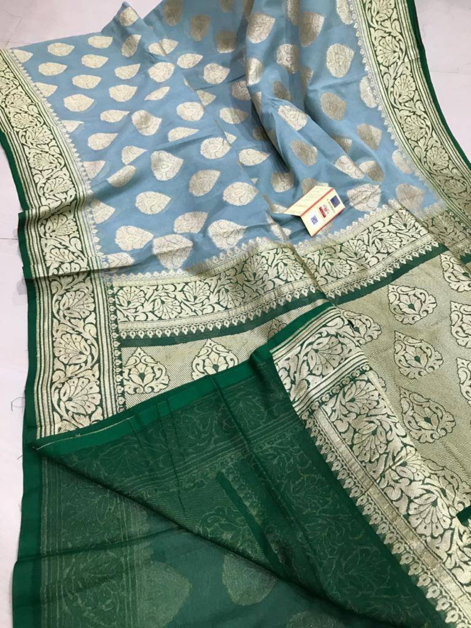 khadi georgette sarees