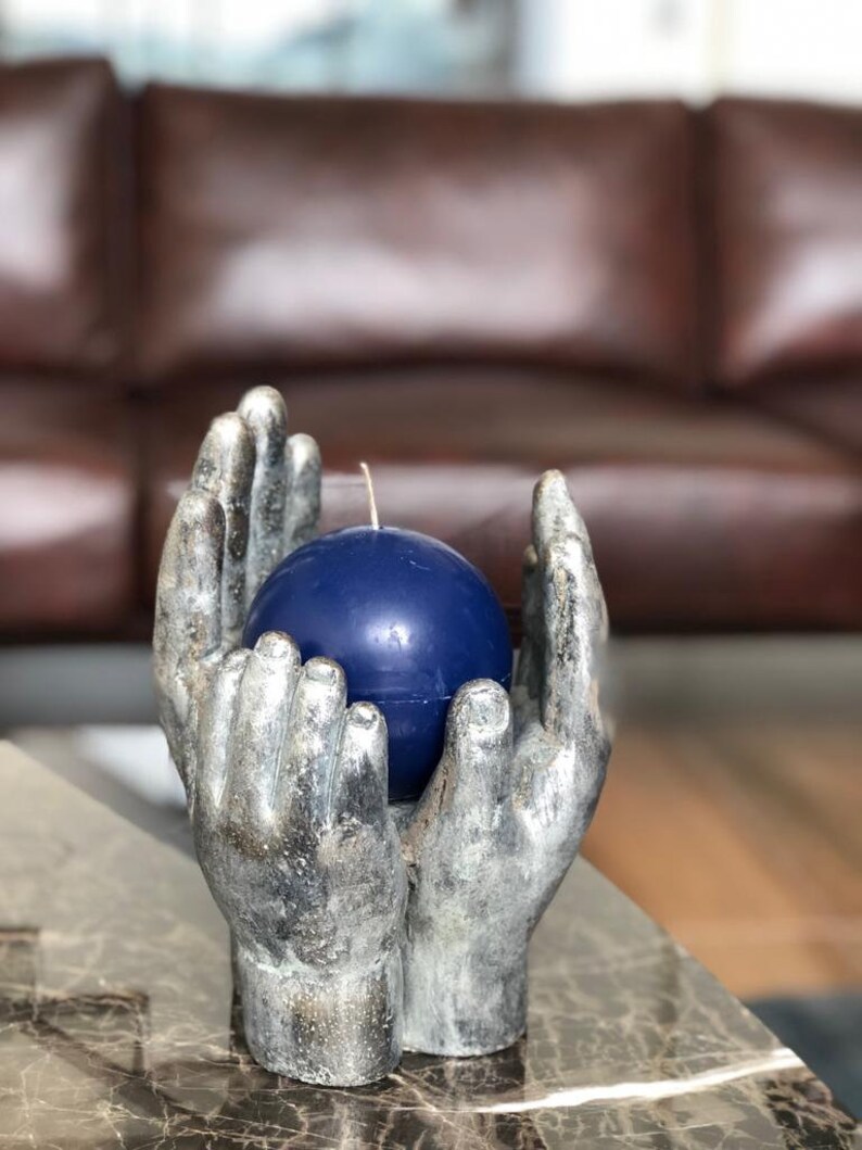 Hand in Hand Candle Holder Planter Etsy