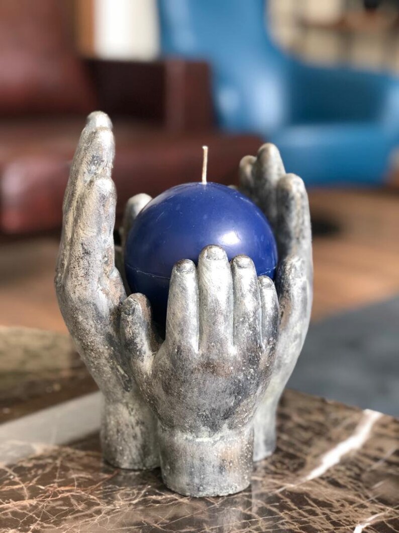 Hand in Hand Candle Holder Planter Etsy