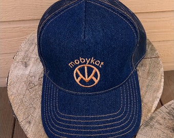 Mobykat Denim Trucker Cap