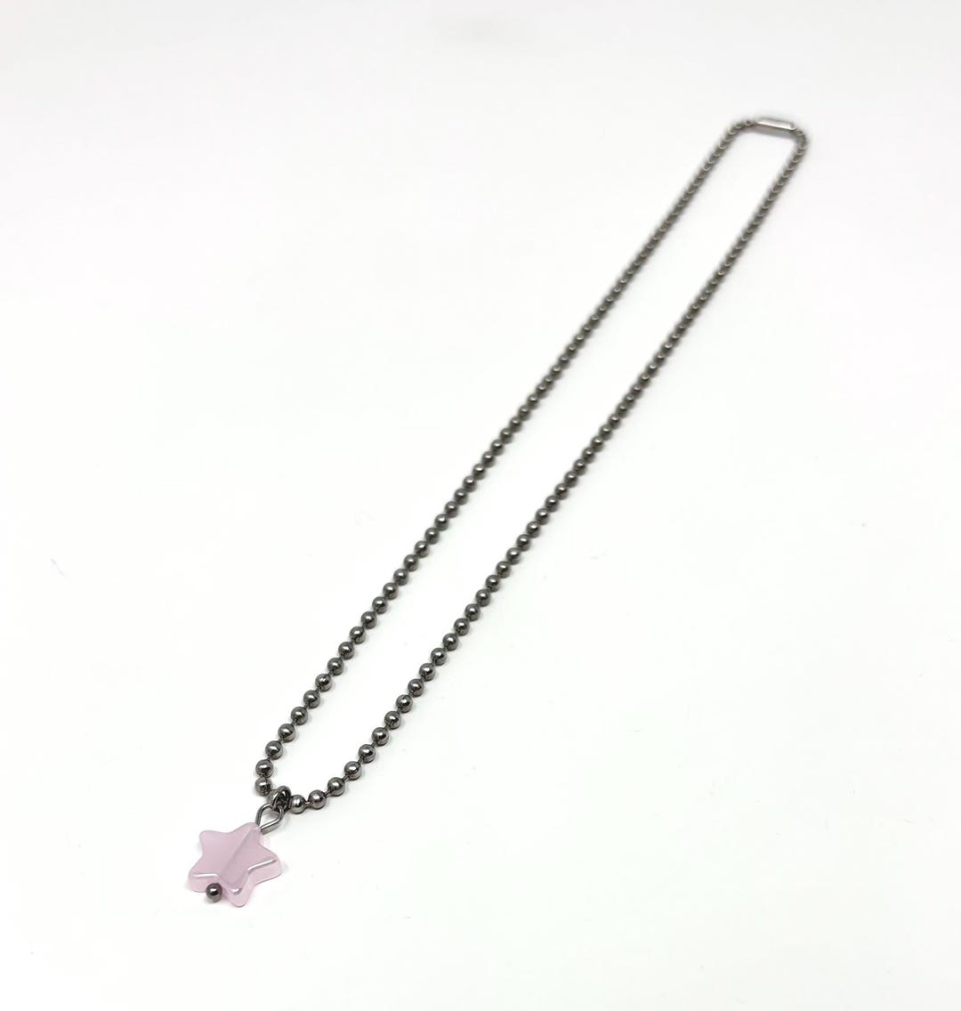 16 Inch Ball Chain — Pink Translucent Star - Etsy