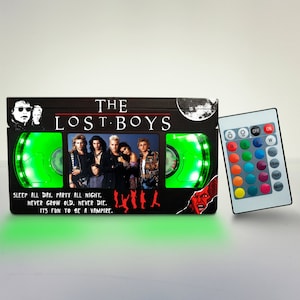 The Lost Boys VHS Lamp: Retro 80s Movie Night Light