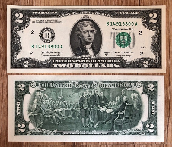 2 DOLLAR BILLS very Rare New York 2017 Uncirculated Mint - Etsy