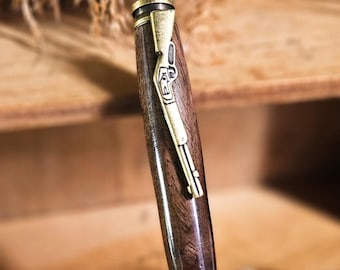 John Wayne Wooden Pen | Handmade Western Gift for Men and Collectors | Western Collectible | John Wayne Themed Gift for Western Lovers