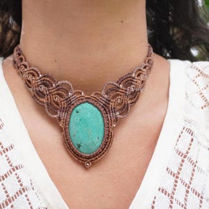 Turquoise Choker (silver)