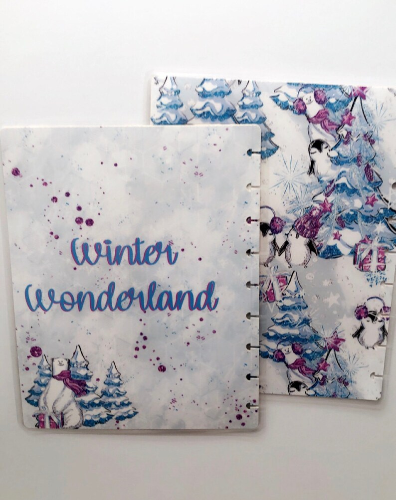 Winter Wonderland Klassische Abdeckung Glucklich Planner Etsy