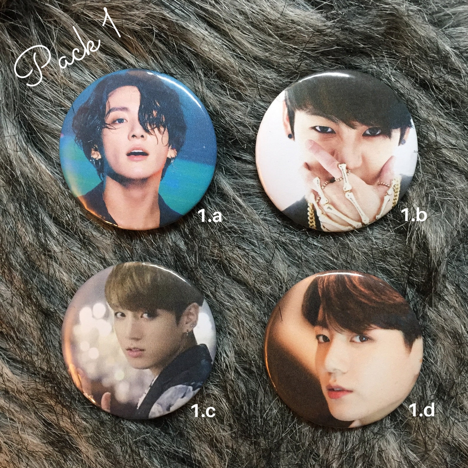 BTS Jungkook Bias Pinback Buttons BTS Merch BTS Pins Etsy