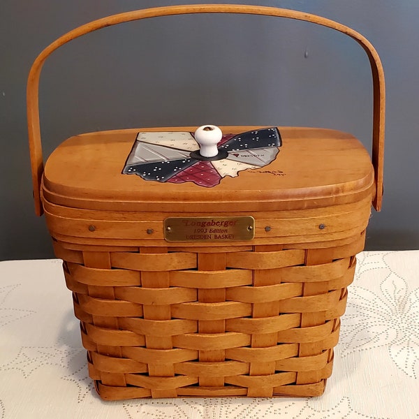 Dresden Longaberger Pie Etsy