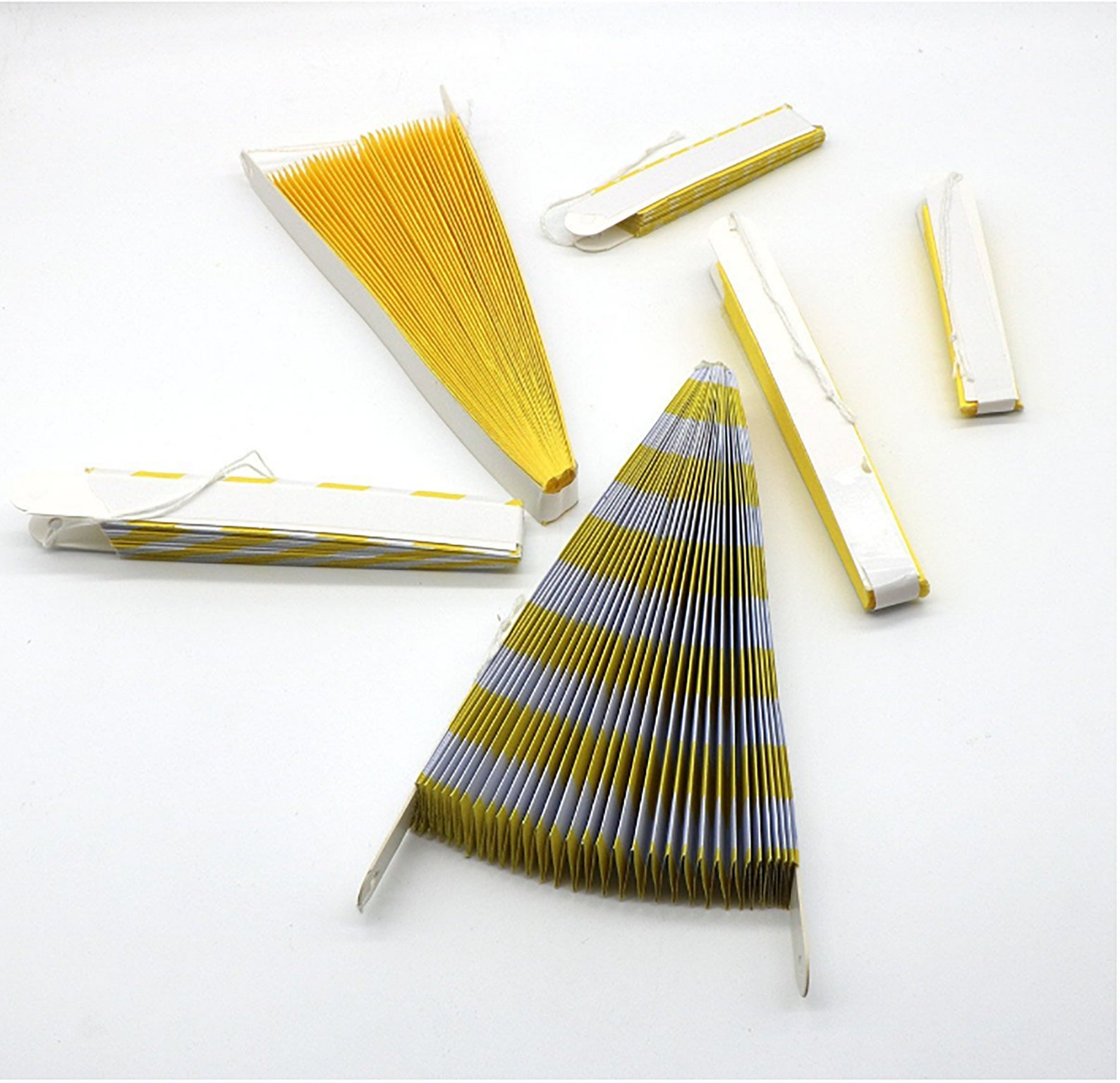 Yellow Paper Fans Paper Rosettes Paper Fan Backdrop Etsy