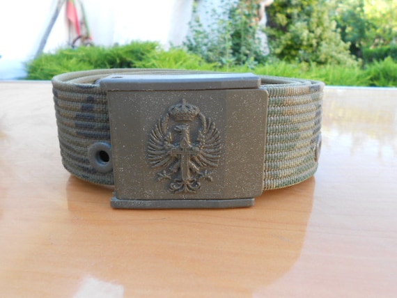 Antique military belt