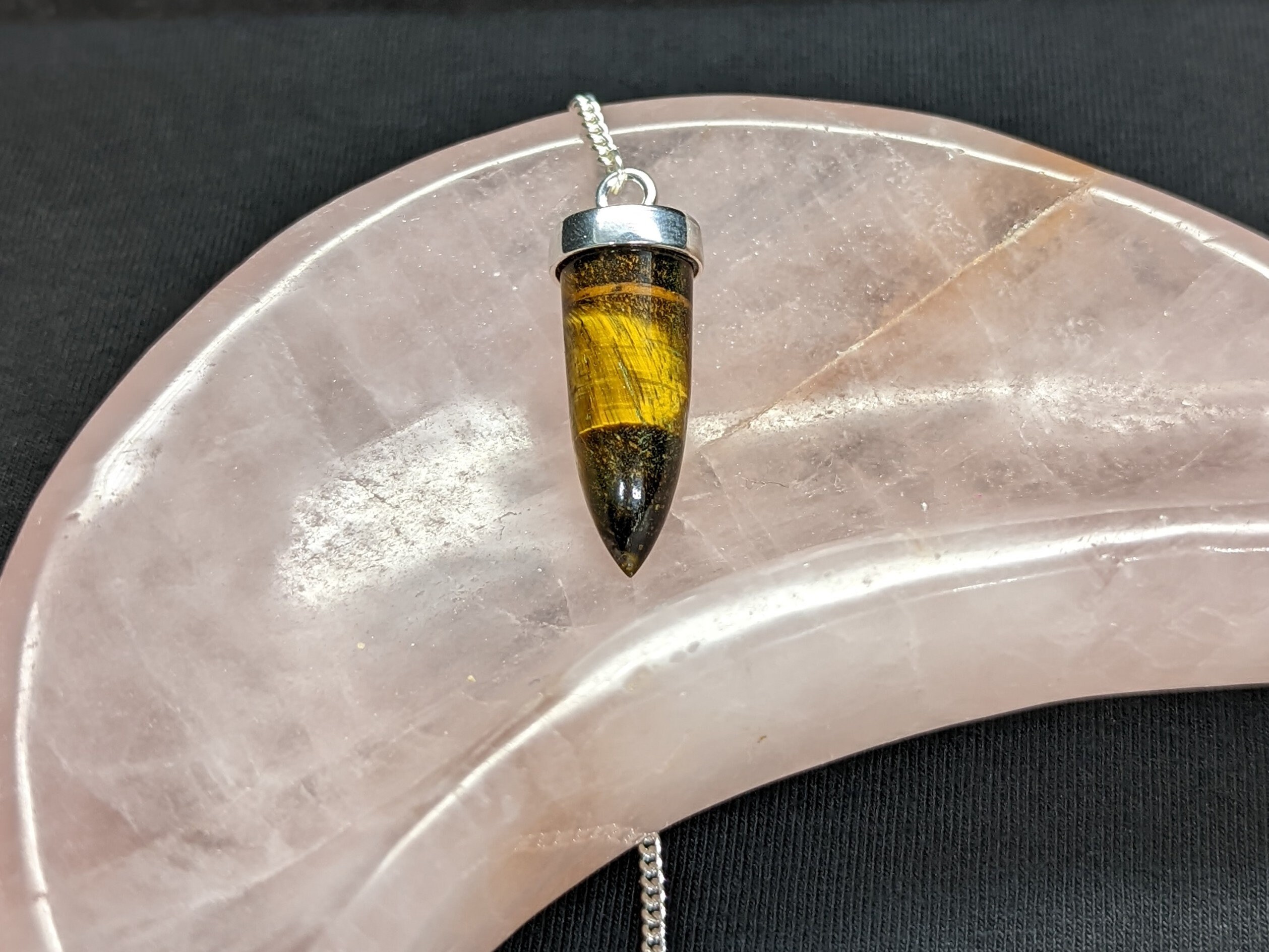 Pendule Oeil de Tigre