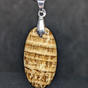 Pendentif En Aragonite Brute – Pierre Naturelle, Homme/femme, Brut (neuf Avec étiquette)