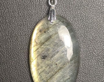 Pendentif Labradorite, excellente qualité