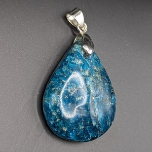 Pendentif apatite bleue image 3