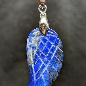 Lapis Lazuli Wing Pendant - 3 models to choose from