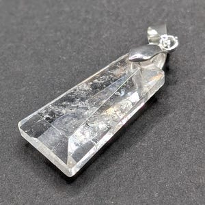 Rock crystal pendant