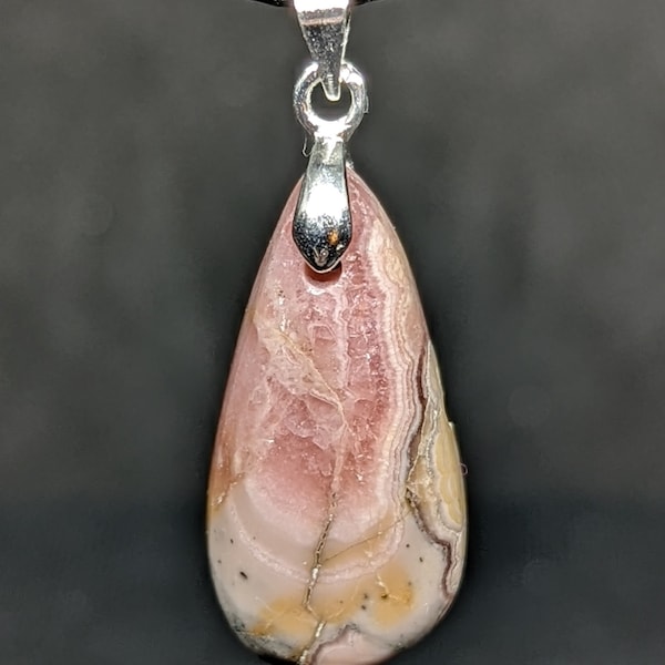 Pendentif Rhodochrosite