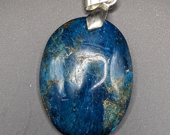 Blue Apatite Pendant