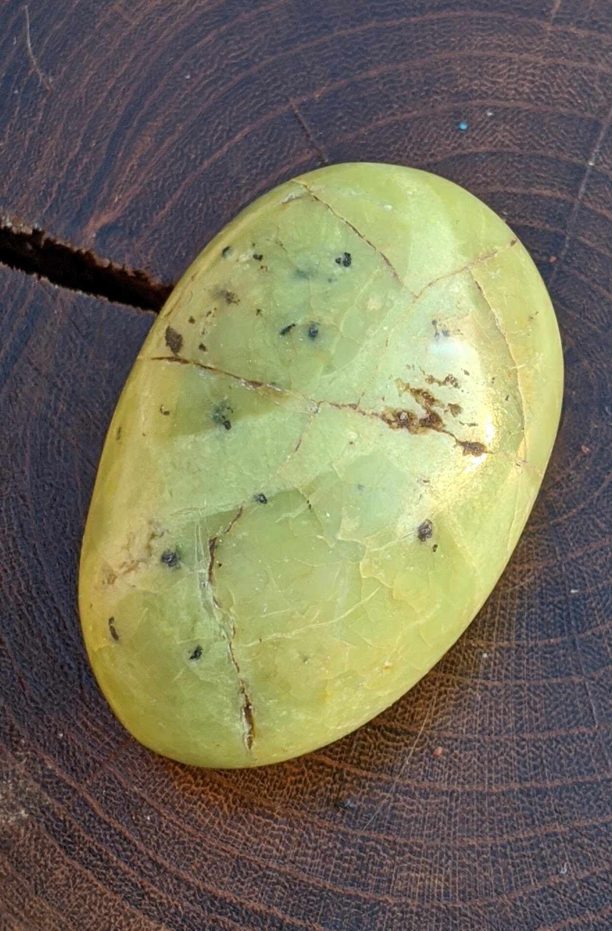 Galet Opale Verte de Madagascar