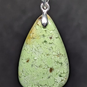 Chrysoprase Lemon Pendant