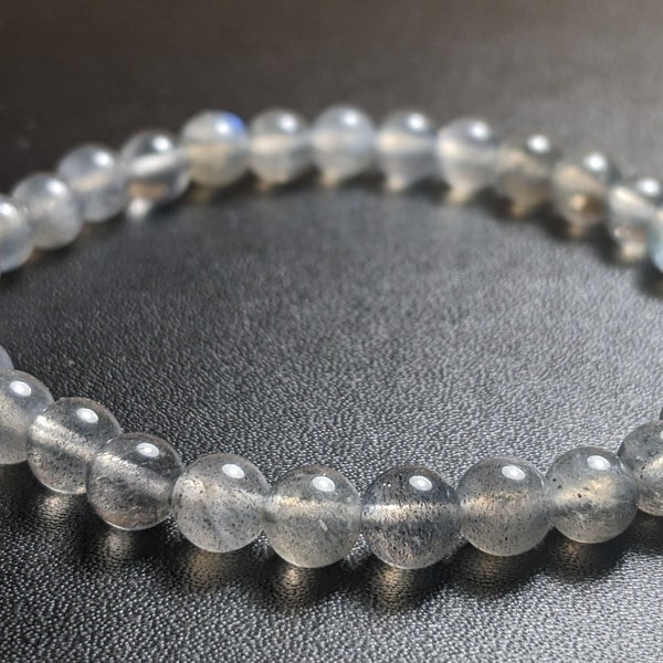 Bracelet Labradorite - perles de 6 mm