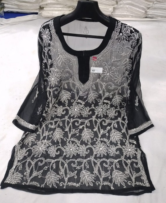 transparent kurti top
