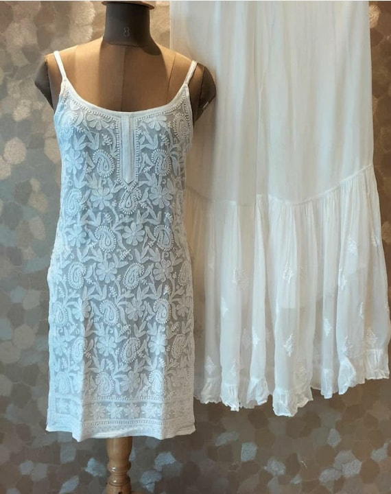 Strappy sleeve kurta sale