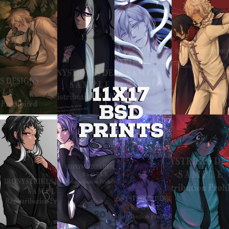 BSD 11x17 Art Prints (assorted) - Etsy