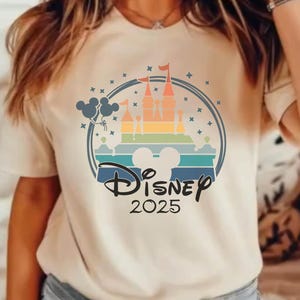 Kingdom Castle 2025 trip SVG voor shirts met Disneyland-thema | Familieteam | Prinses kasteel shirt Svg | Magisch kasteel Svg | Cricut-gesneden bestand