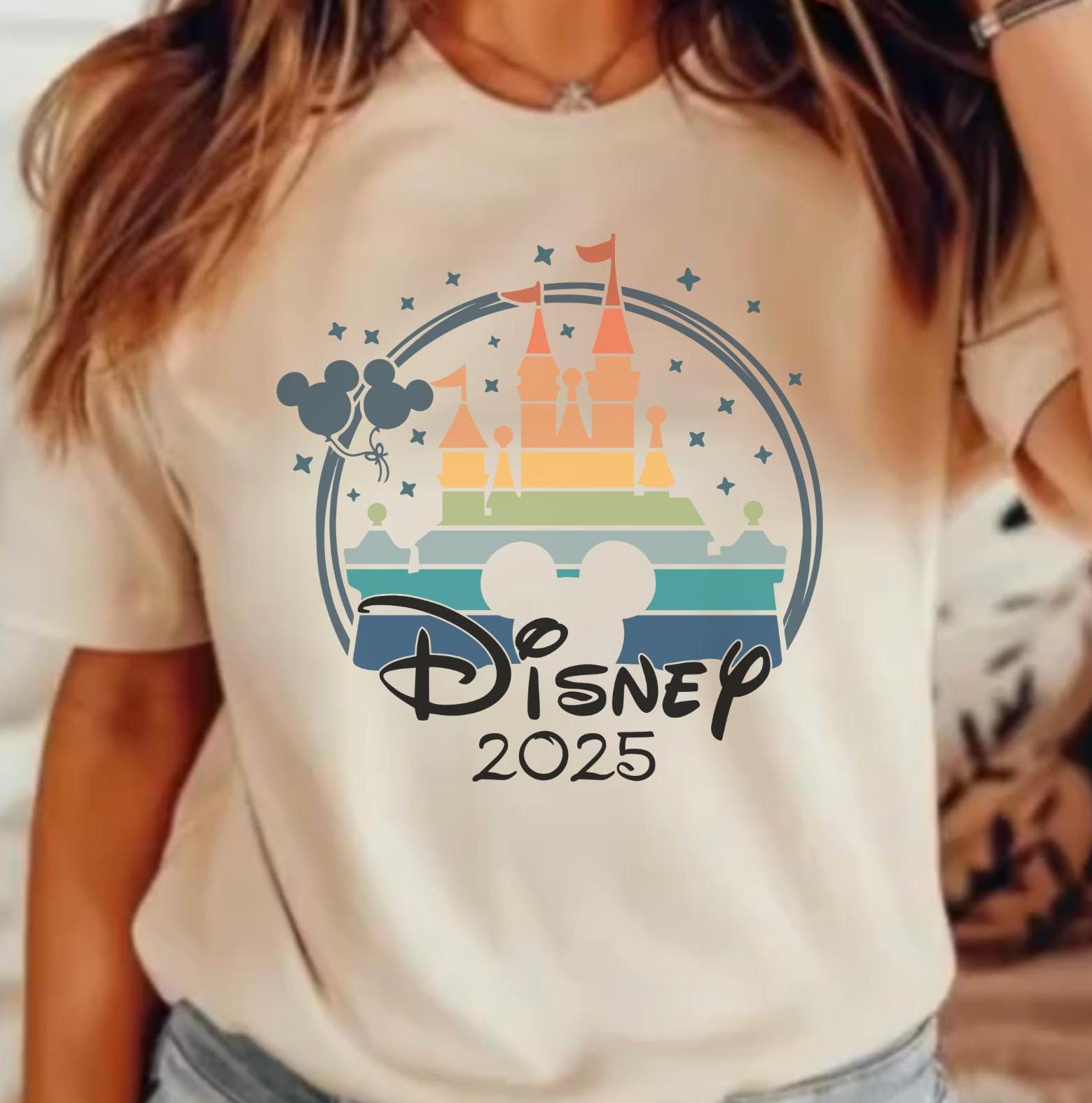 Disneyland 2025 Trip Castle SVG: Family Squad Shirt Design (Digital Download)