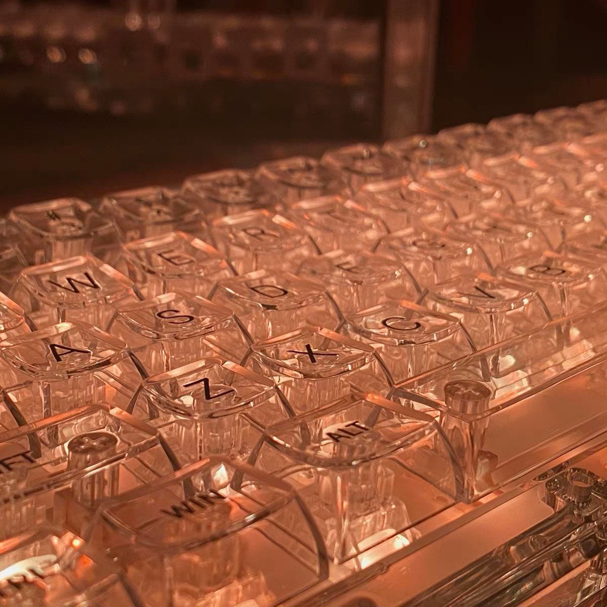 Transparent Keycaps Iceberg Ice Keycaps Transparent Keyboard Keycap Set