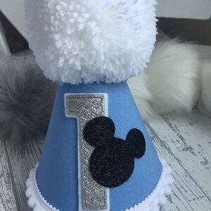 Disney Mickey Mouse, Personalised Baby Boys 1st Birthday Cake Smash Outfit, Handmade Gift, baby keepsake, blue bloomers, bow-tie, braces UK image 5