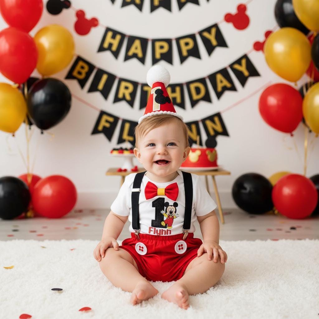 Mickey Mouse Birthday Outfit