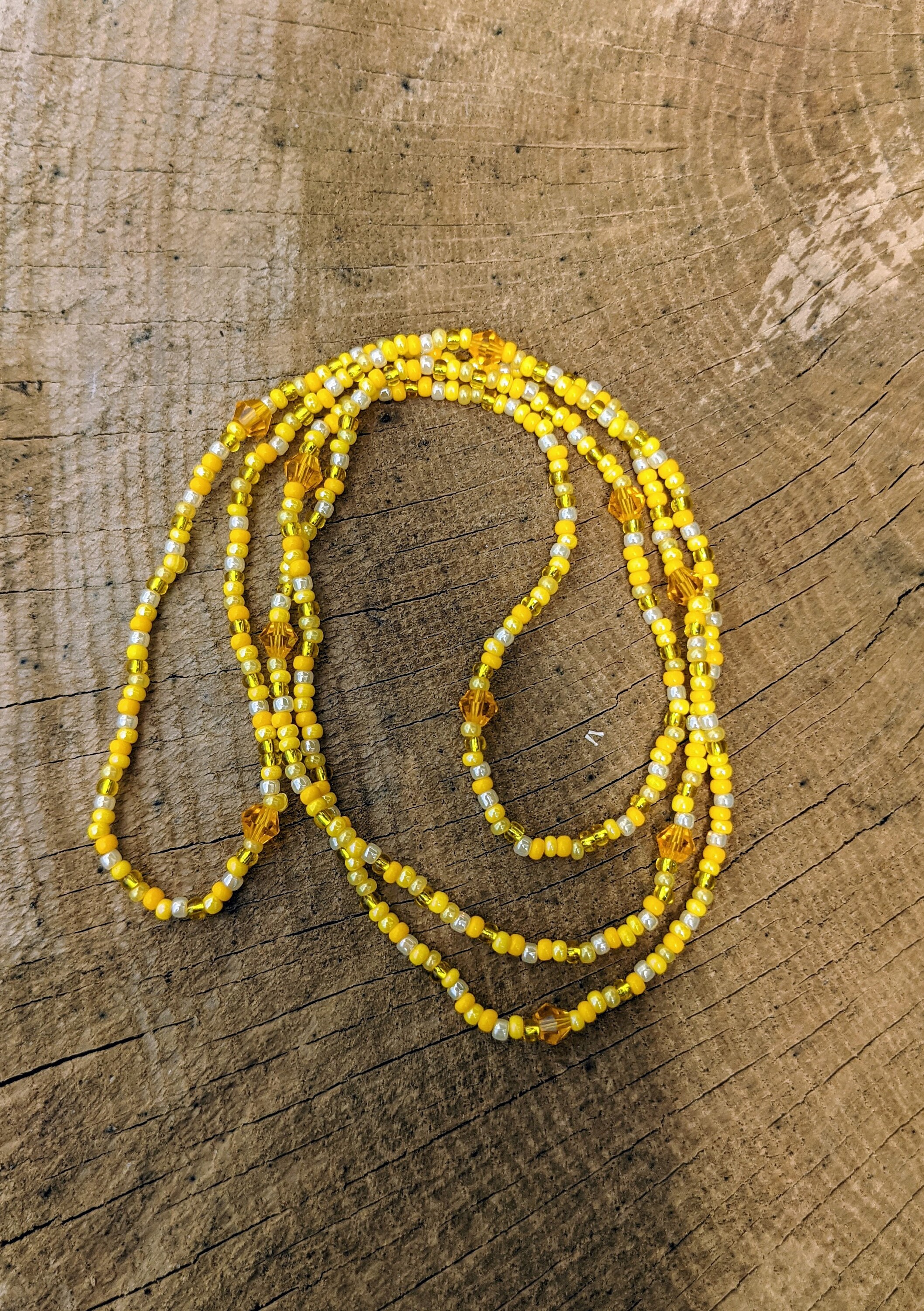 aesthetic seed bead necklace
