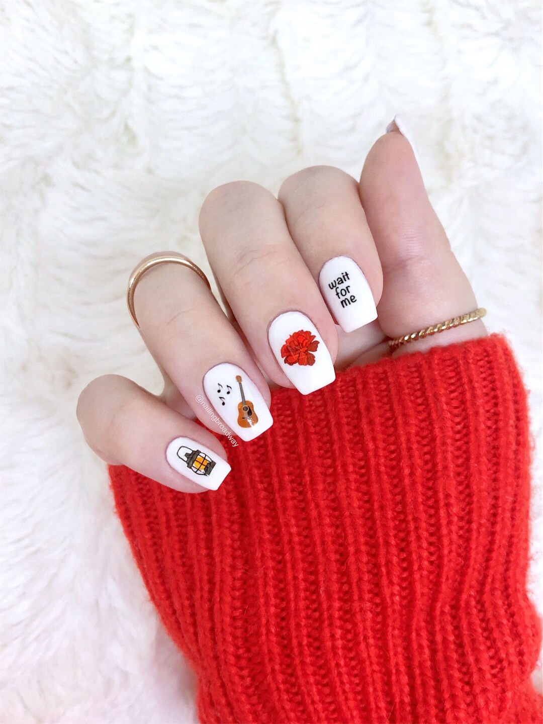 Hadestown Nail Decals Inspired by the Broadway Musical - Etsy