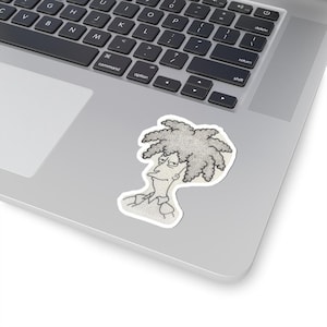 The Simpsons Character SideShow Bob Sticker , Fun Laptop Decals, Gift for Students, Unique Party Favors, Quirky Home Decor