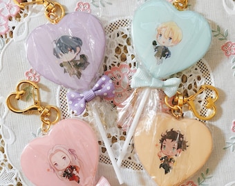 Fire Emblem Three Houses Acrylic Lollipop Charms