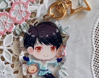 Yuzuru Hanyu 2021 Langes Programm Himmel & Erde Acryl Anhänger Schlüsselanhänger
