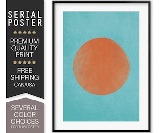Full Moon Art Print, Indie Boho Decor, Space Poster