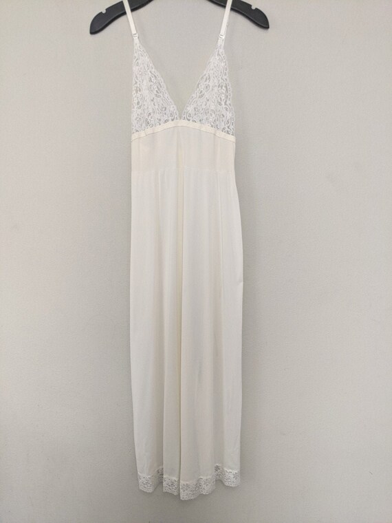 Enchant Lace Slit Slip Dress main image 1