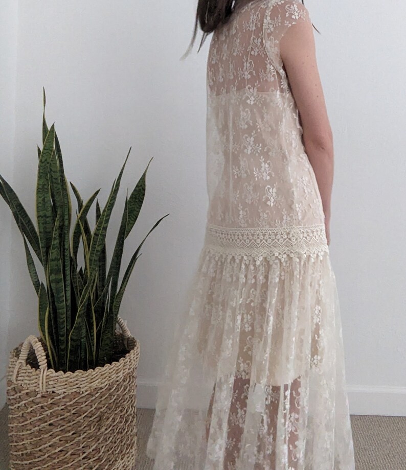 Middle Sheer Dress