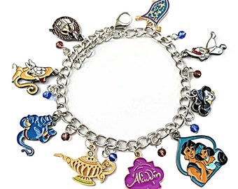 disney aladdin charm bracelet