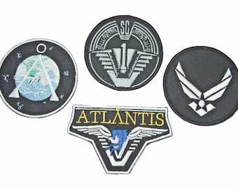Stargators VFAS-221 10cm Patch Embroidered Sew or Iron on Badge Stargate SG-1