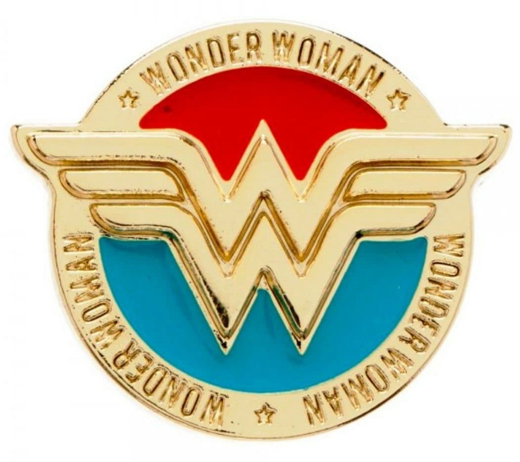Wonder Woman ShieldSymbol brooch or magnet