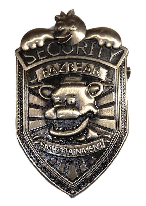 fnaf security badge