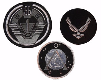 STARGATE SG-1 Uniform   Aufnäher Patch USS PROMETEUS Raumschiff-Logo Cosplay 